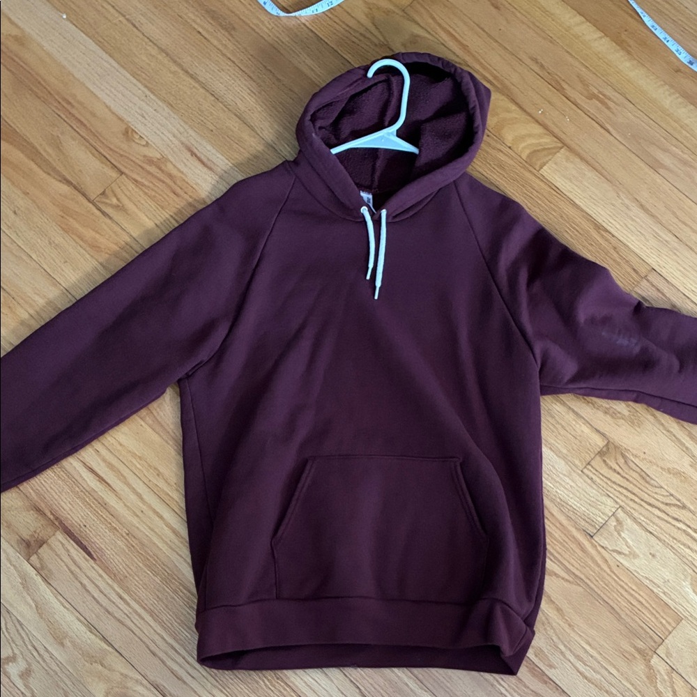 American Apparel Maroon Hoodie